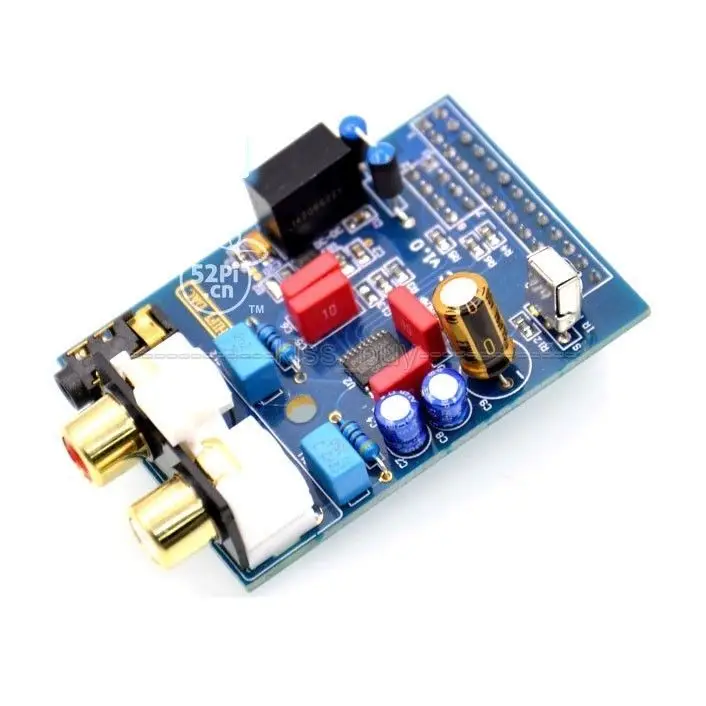 PCM5102A Module Raspberry Pi B HIFI DAC Sound Card I2S interface For Version RPI | Электронные компоненты и