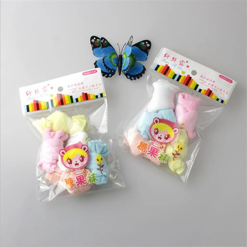 Носки детские летние из спандекса 5 пар/лот | Мать и ребенок