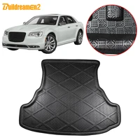buildreamen2 for chrysler 300c car tail boot mat rear trunk liner cargo floor tray carpet mud kick protector accessories