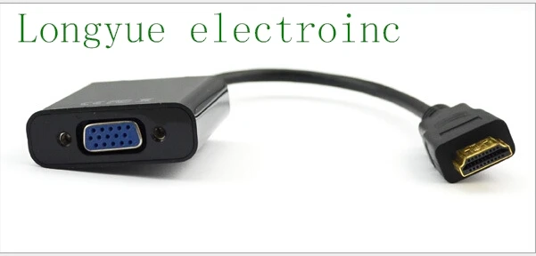 Кабель-преобразователь с hdmi на vga для ПК и ноутбуков 10 шт./лот | Электроника
