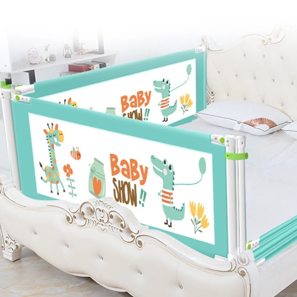 Baby Bed Fence Baby Safety Kids Playpen Safety Gate Child Care Anti-fall Fence Crib Rails Security Fencing Children Guardrail