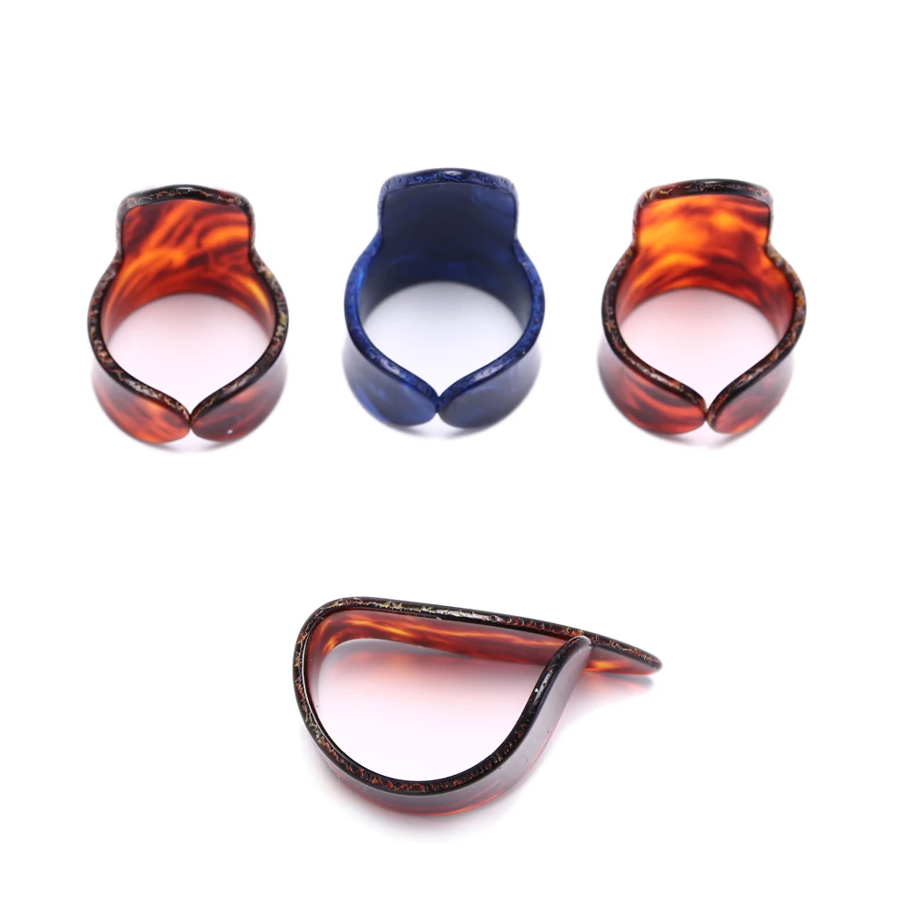 4 шт./компл. палец целлулоидные медиаторы для гитары пальца медиатор целлулоид с