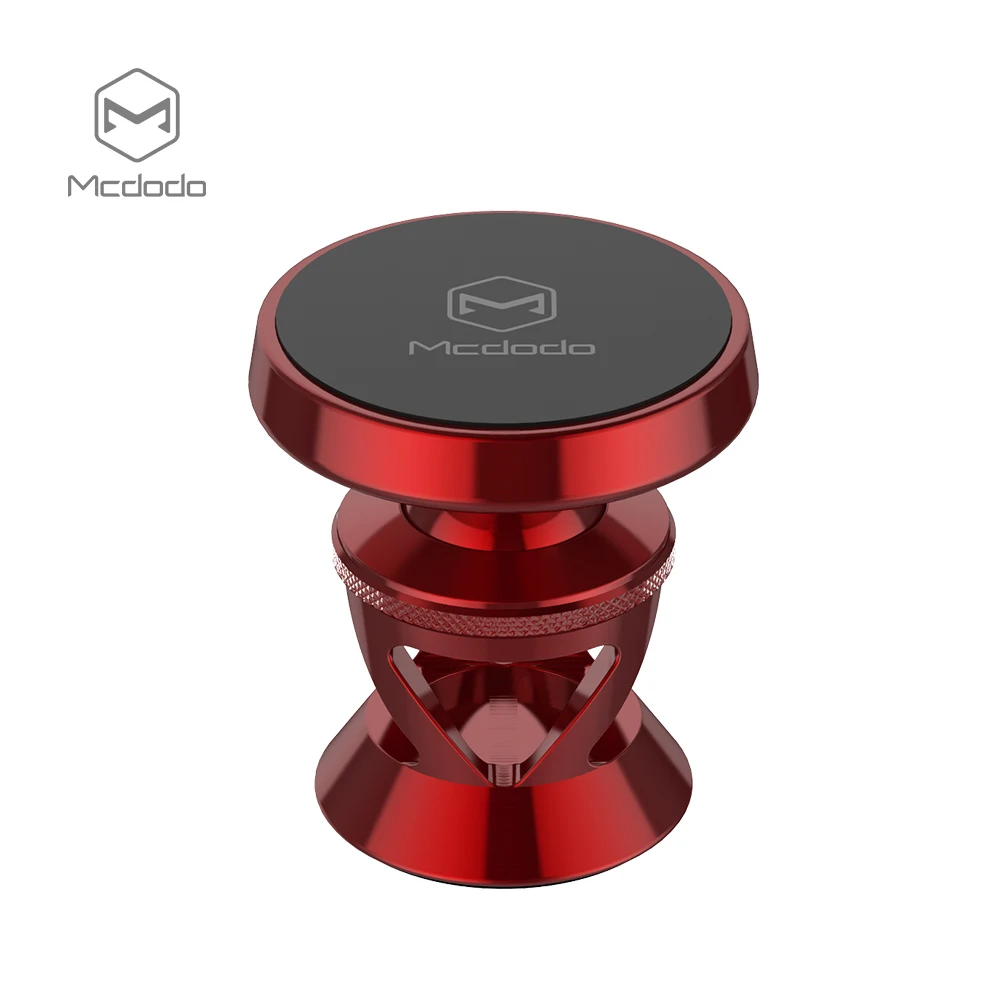 yao red MCDODO автомобильный держатель телефона для iPhone 7 Samsung 360 градусов Магнитный держатель для мобильного телефона Air Vent Автомобильный сотовый телефон подставка держатель - Цвет: yao red