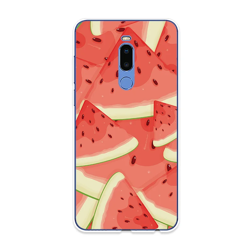 Phone Case For Meizu 15 Lite 16 16th Plus 16X 16S X8 Cover Fruit Chocolate Patterned Silicone Note 8 9 Pro 6 7 |