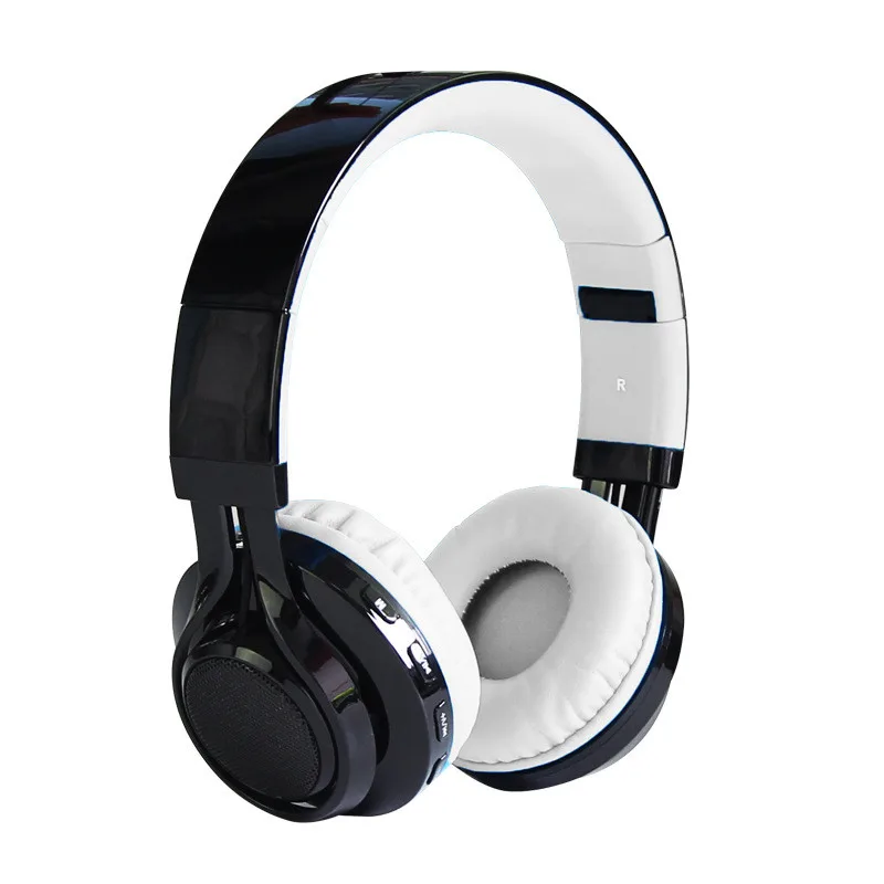 Новый HJCF наушники гарнитура Bluetooth Беспроводной стерео светящиеся с микрофоном TF