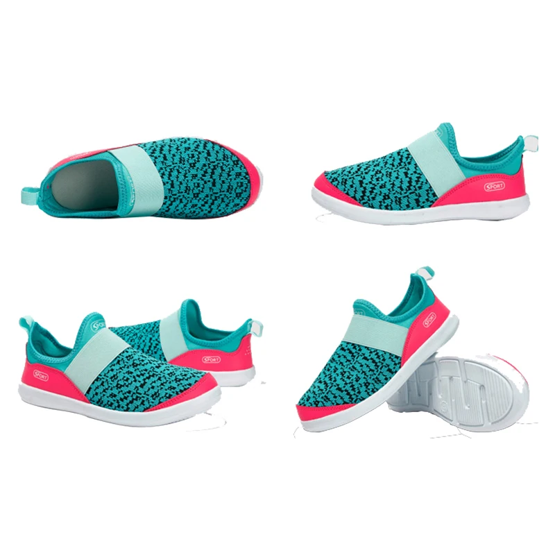 Spring and summer new flying shoes girls sandals children 's breathable casual sports | Детская одежда и обувь