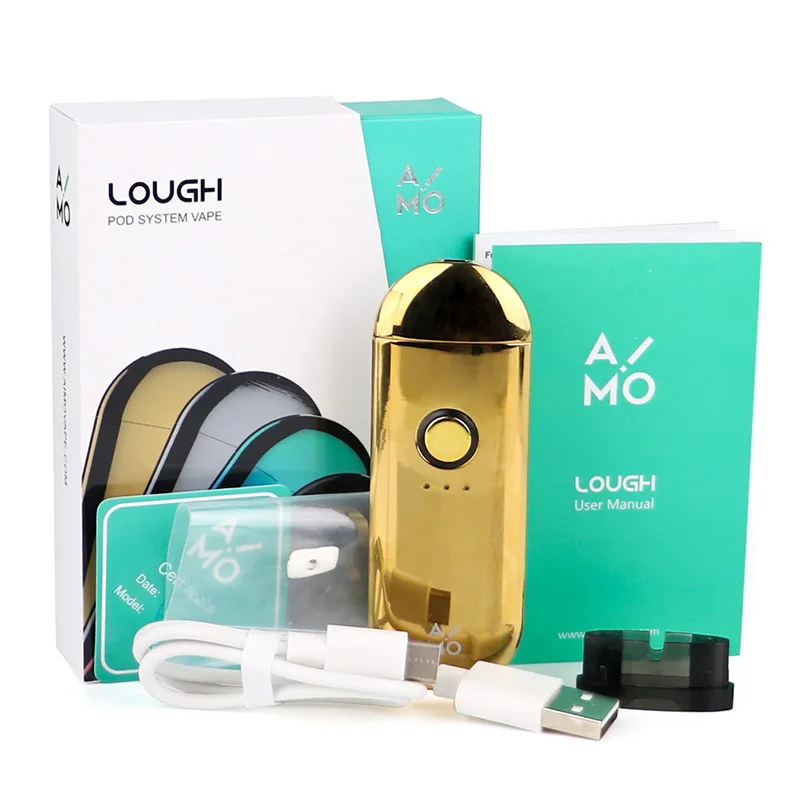 Комплект системы OVNS AIMO lough Pod 400 мАч испаритель 1 мл емкость Ом комплект с