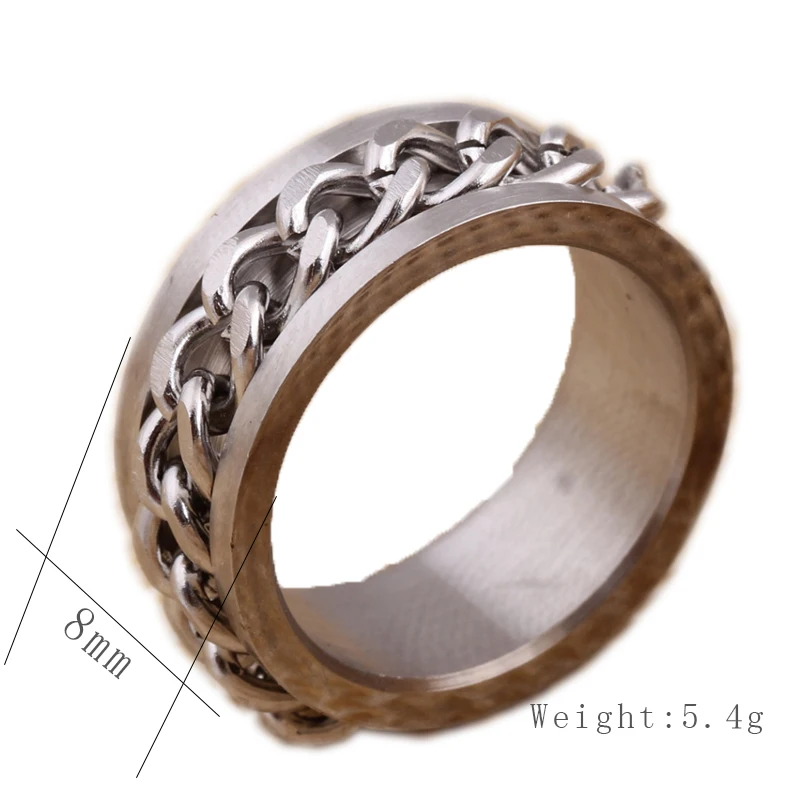 Новое модное женское кольцо из тайской нержавеющей стали с тотемным принтом