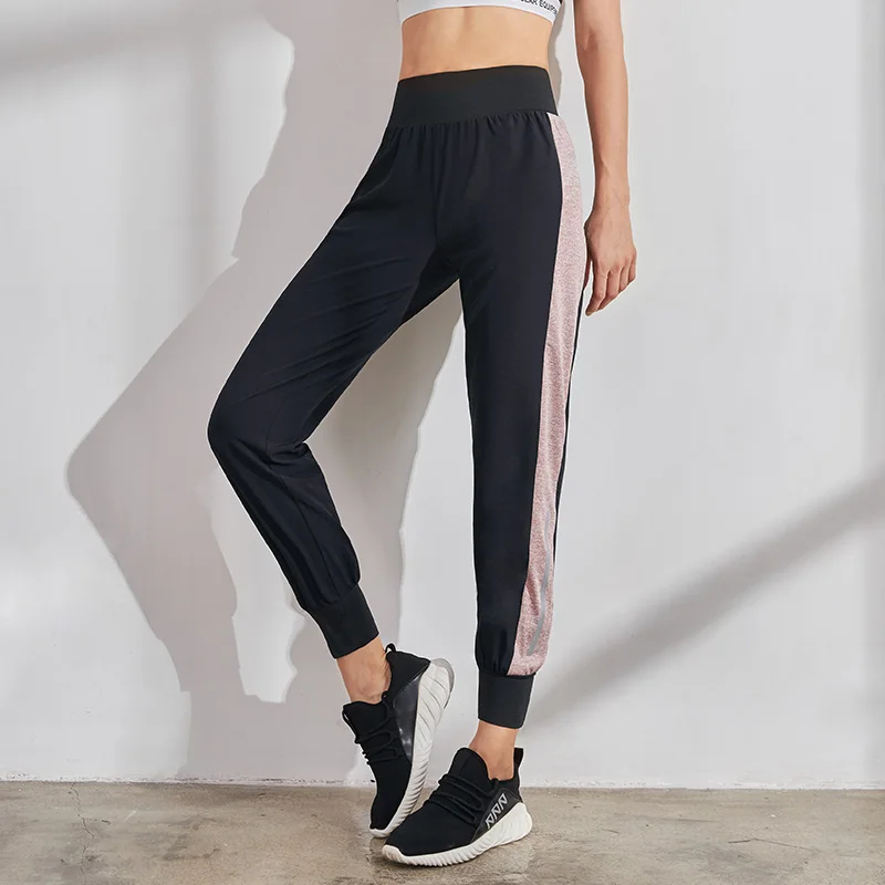 Женские спортивные брюки для бега свободные баскетбола занятий спортом на