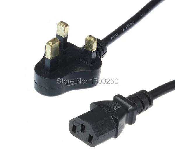 1 2 м Адаптер питания переменного тока Шнур кабель свинца 3 зубец для ноутбука