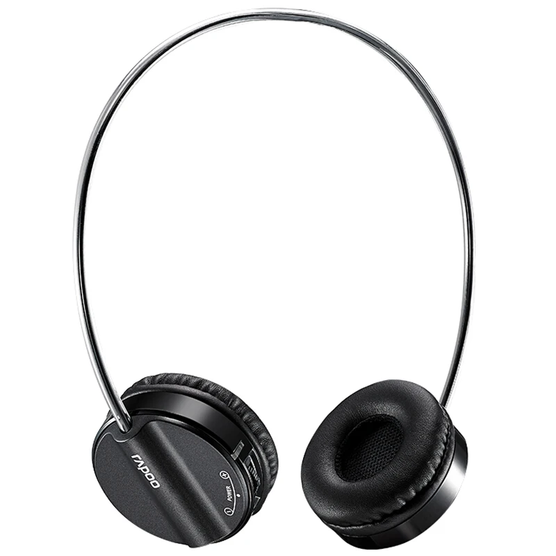 Rapoo H6020 обновленная Беспроводная bluetooth-гарнитура с микрофоном, музыкальная Компьютерная гарнитура для мобильного телефона