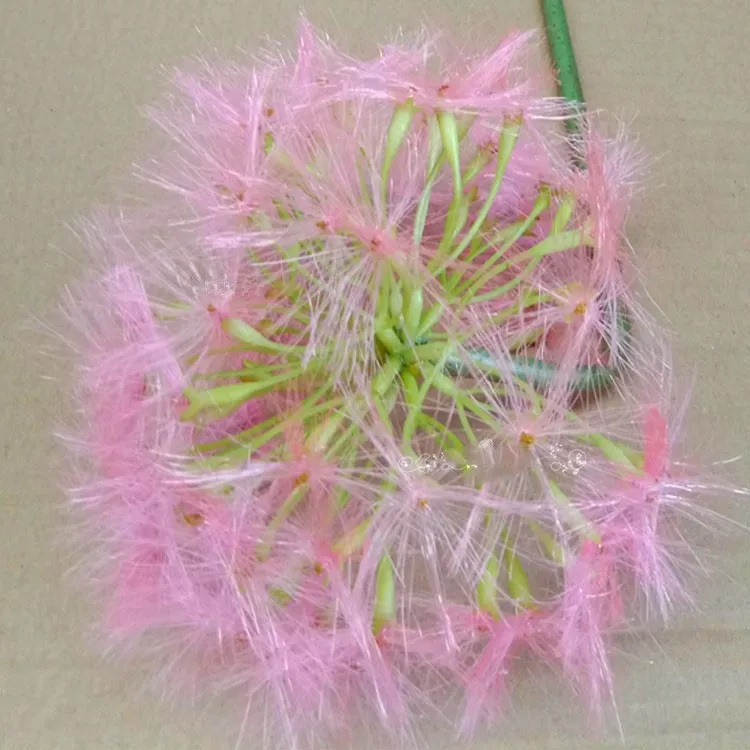 DIY моделирование одной длинной ветки сухой Одуванчик дома подоконник украшения искусственный цветок для свадьбы украшения подарок на день Святого Валентина