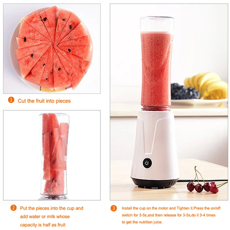 Многофункциональная электрическая соковыжималка режим экстрактора портативный