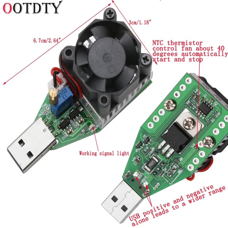 Новинка регулируемое зарядное устройство постоянного тока 3 7 ~ 13 в USB 15 Вт 1
