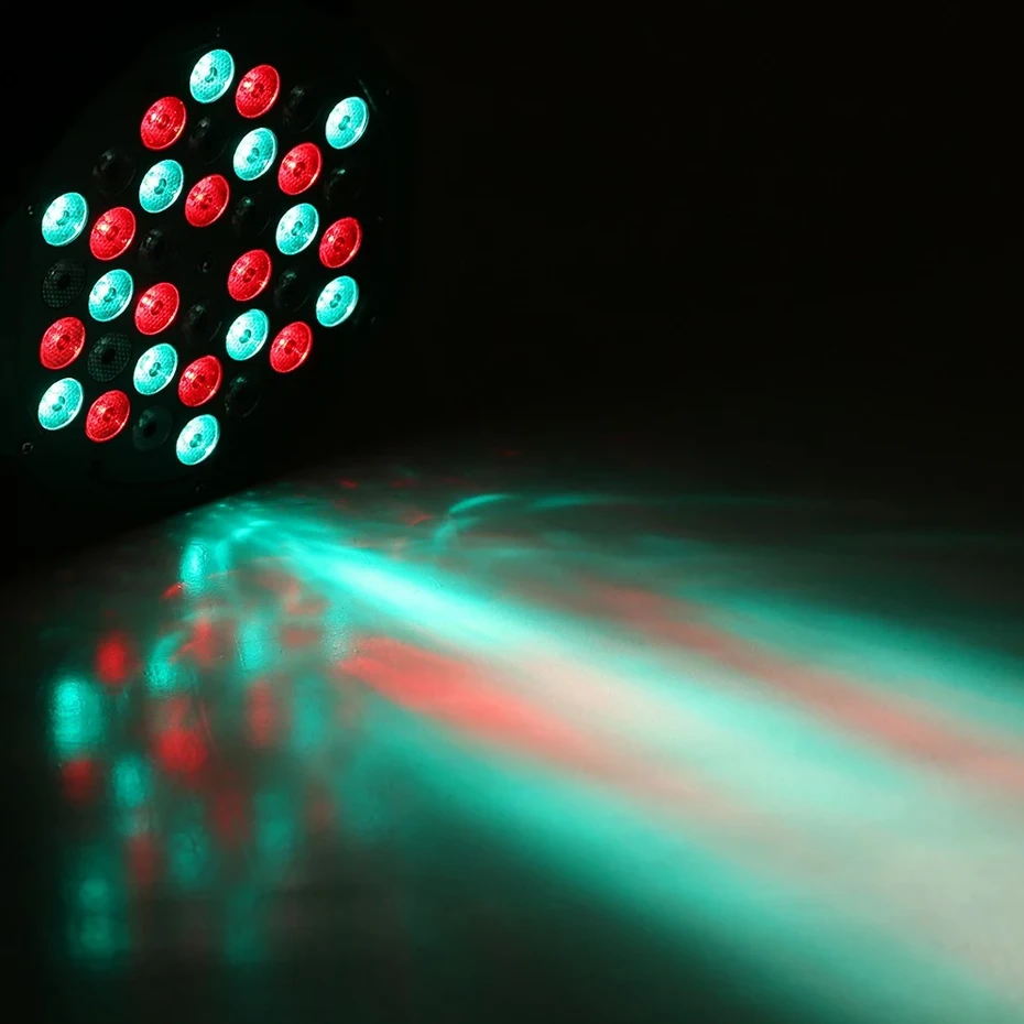 Инопланетянин 36 светодиодный RGBW DMX 512 сценический плоский Par светящийся эффект DJ Дискотека вечерние праздничные рождественские бар клуб Свадьба День Рождения Шоу огни