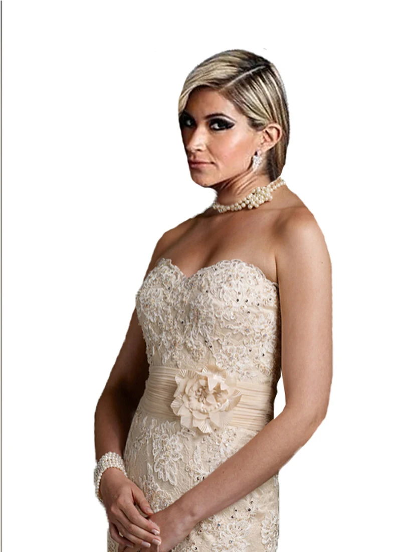 Элегантный Плюс Размер мать Невесты Кружевные Платья Длиной до колена мама