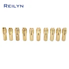 10 шт., внешний диаметр 4,3 мм4,8 мм, латунная цанга Для зажимного патрона 0,50,811.21. 851. 422. 2 мм для dremel