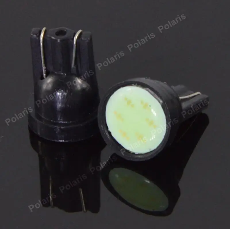 2 шт. Высокое качество COB T10 W5W 194 168 501 1 SMD светодиодный COB автомобильный боковой клиновидный светильник, лампочка голубого цвета, DC12V