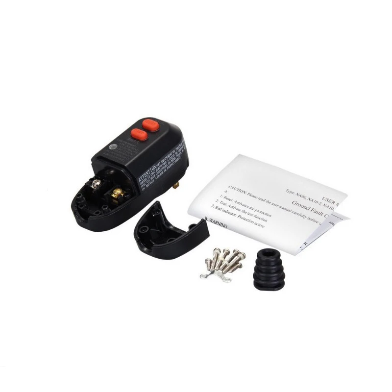 Мини Розетка бытовая с защитой от утечки 120 В 10 А|plug socket|electrical plugs socketselectrical plug safety |