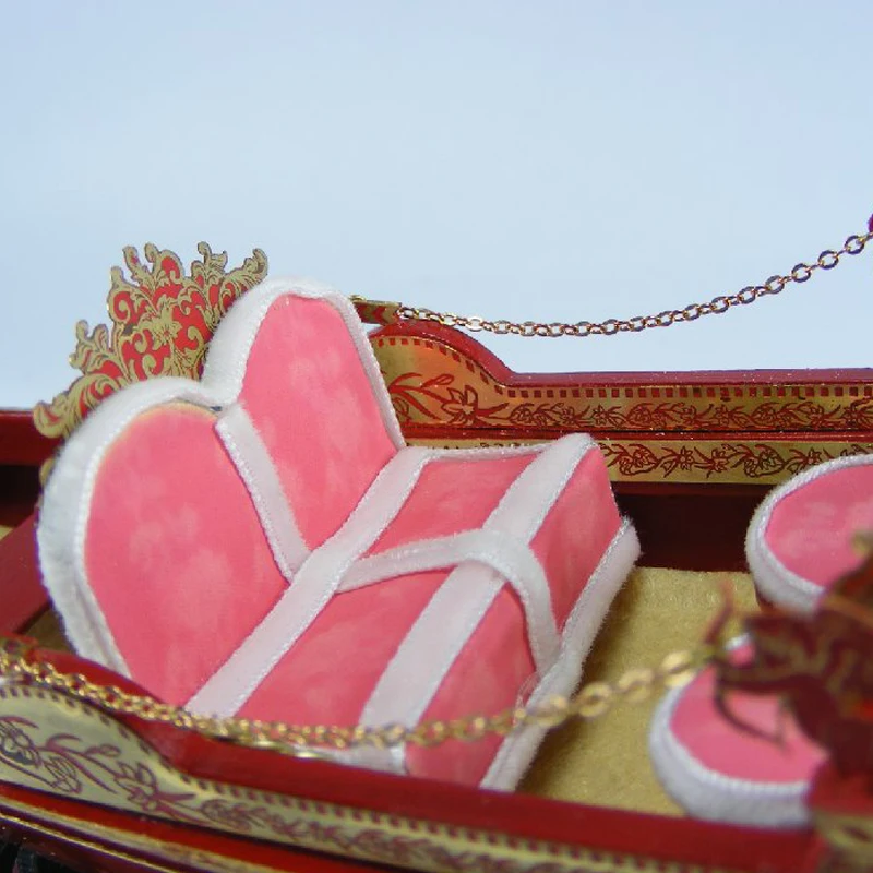 Деревянный корабль комплекты моделей 3d лазерная резка весы 1/20 Свадьба Гондола