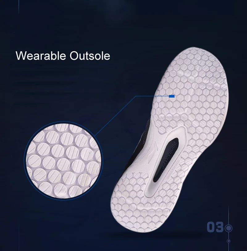 Li-Ning/Мужская обувь для тренировок по бадминтону с облаками, с подушкой, износостойкая, с подкладкой из ТПУ, спортивная обувь для фитнеса, кроссовки AYTN041 XYY120