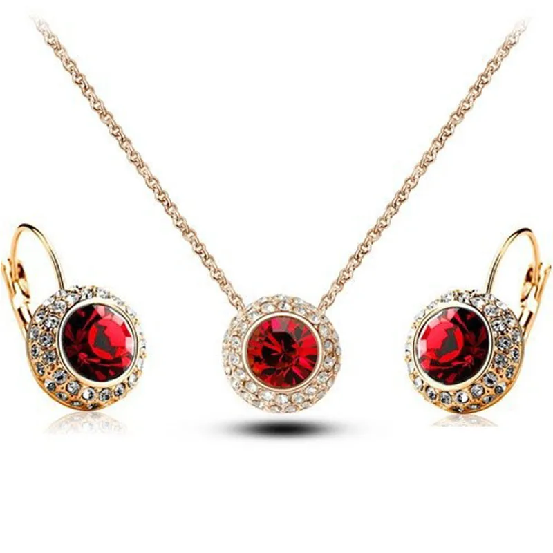 Женский комплект украшений Magic Ikery винтажный Ювелирный Комплект из розового