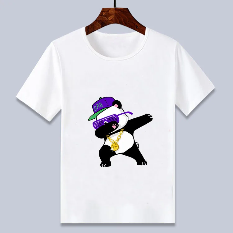 Повседневная футболка с коротким рукавом для мальчиков и девочек топы рисунком