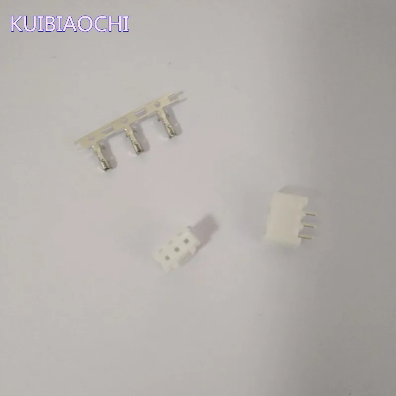 50 компл./лот XH2.54 3P 2 54 мм Разъем шт. гнездовой корпус + Штекерный разъем 150 терминал