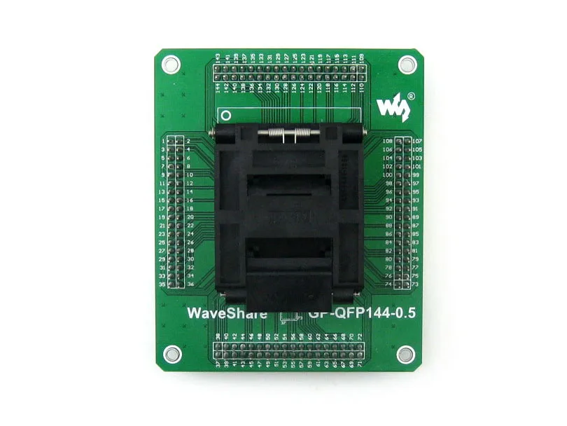 Программатор QFP144 TQFP144 LQFP144 GP 0.5 Yamaichi IC тестовый разъем адаптер 0 5 мм шаг +