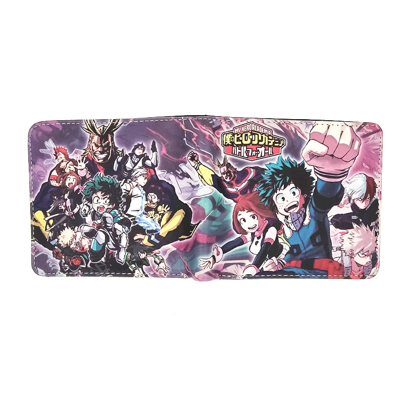 Популярные Janpanese серии Луффи One Piece бумажник короткий язычок молнии дети кошелек отбеливать Джин Tama Кошельки подарок для детей - Цвет: 20