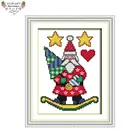 Ваш подарок C868 14CT 11CT Счетный и штампованный домашний Декор Санта-Клаус Рождественская вышивка рукодельная вышивка наборы для вышивки крестом