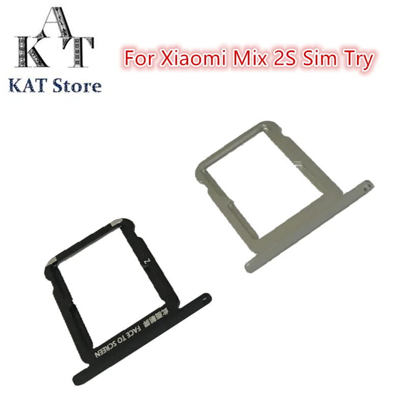 

1 шт. лоток для держателя SIM-карты адаптер для Xiaomi Mi Mix 2 Mix 2S лоток для Sim-карты Запасные части