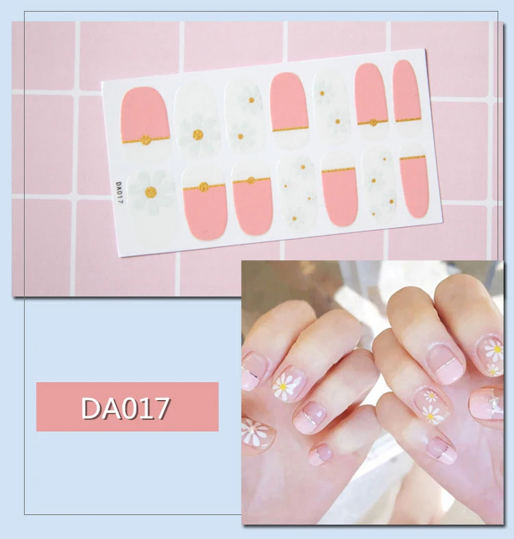 14 шт./компл. 31 Цвета ногтей Стикеры s DIY Nail Art Наклейки плотная Стикеры s самостоятельно аппарат для крепления на гвоздях и Стикеры Обертывания украшения для Красота