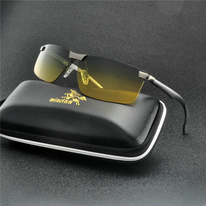 Мужские солнцезащитные очки дневного и ночного видения с поляризацией 2019 |