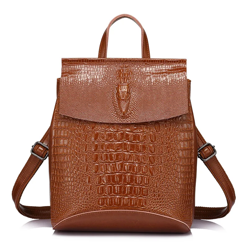 Женский рюкзак из сплит кожи REALER школьный для девочек подростков|backpack schoolbag|schoolbag