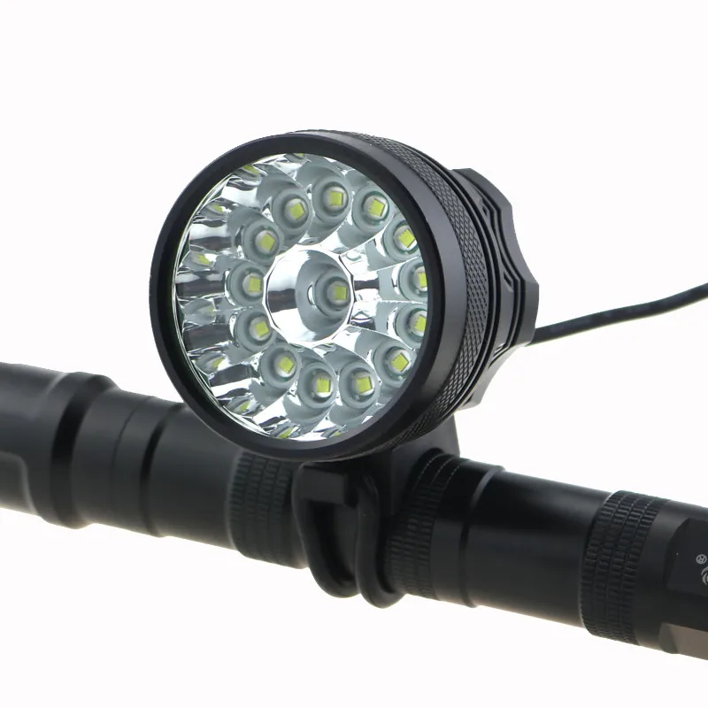 Водонепроницаемый супер яркий 24000 люмен 14T6 велосипедные фары 14x Cree XM-L T6 Led Велоспорт велосипед велосипедный спорт фара головного света для Охота лагерь