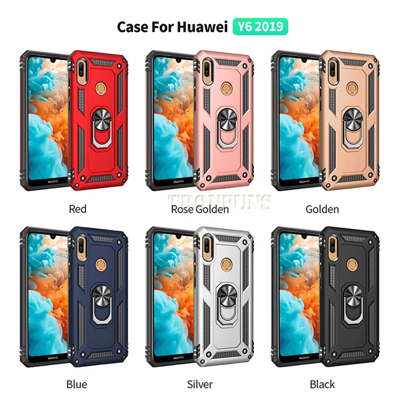 Защитный противоударный чехол для huawei P30 Pro P20 Lite Y5 Y6 Y7 Pro Prime P Smart Honor 10 Lite 8A 8C NOVA 3e 4e чехол с держателем