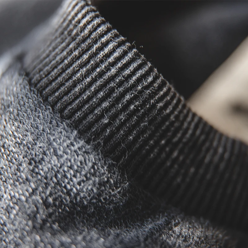 Мужская свободная футболка MADEN темно серая Традиционная рубашка с короткими