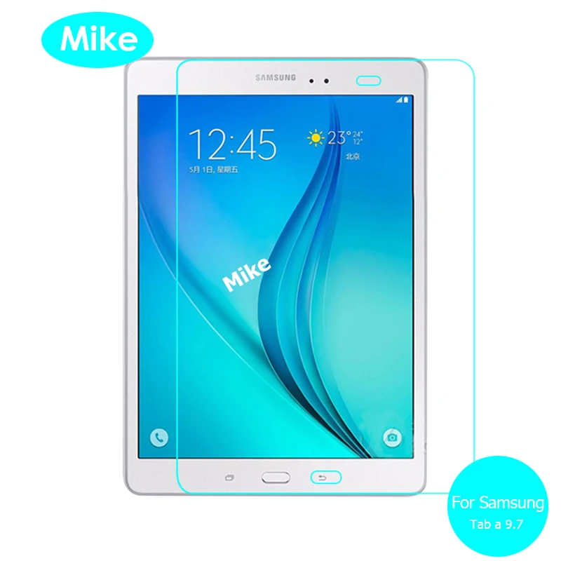 Закаленное стекло для Samsung Galaxy Tab A 9 7 защита экрана 9h безопасное защитное на TabA SM