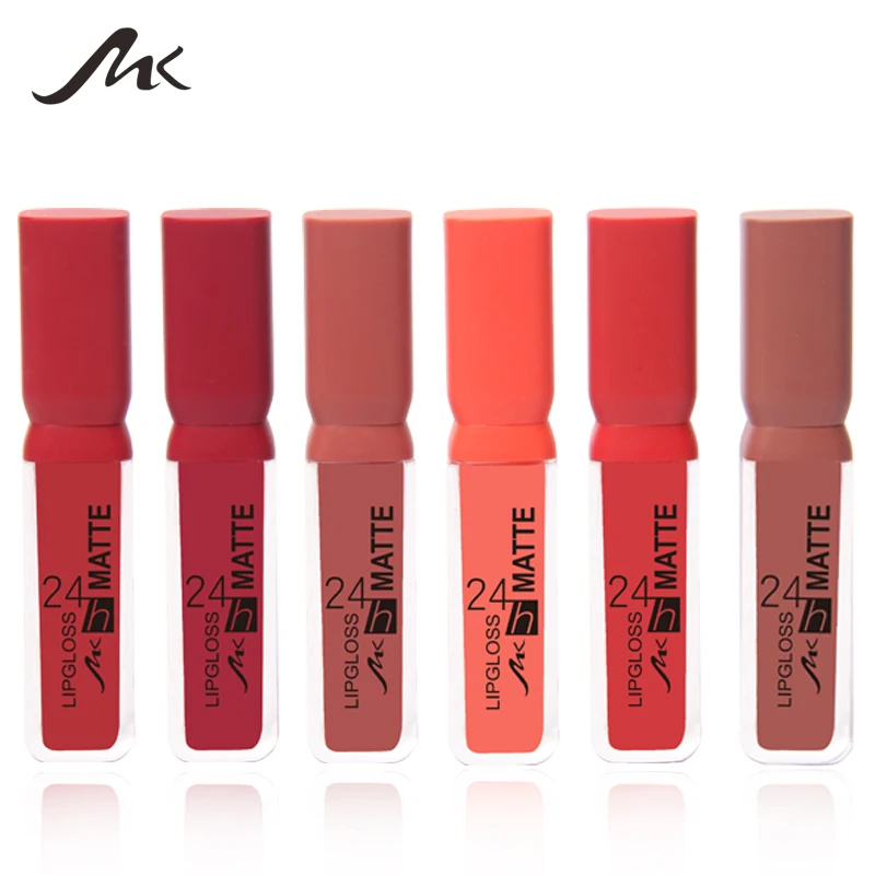 MK бренд Lips beauty матовый Makup пигмент водонепроницаемый стойкий блеск для губ 12
