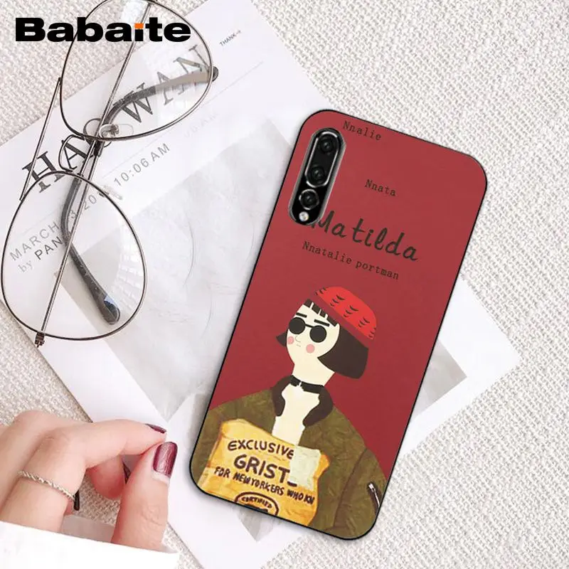 Babaite Leon Matilda Натали Портман постер по фильму телефонная связь для Huawei P20 Mate20 Lite Honor