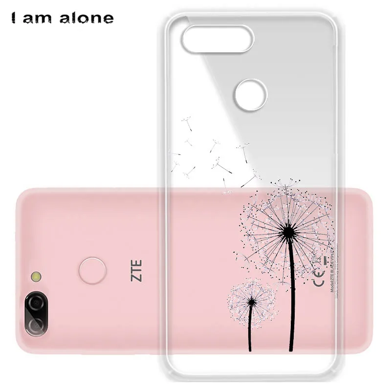 Solf TPU BT3 Чехлы для телефонов I am alone для zte Blade V9 Vita, 5,45 дюймов, мягкие сумки из ТПУ, Модный милый мобильный телефон для zte V9 Vita - Цвет: Solf TPU BT3