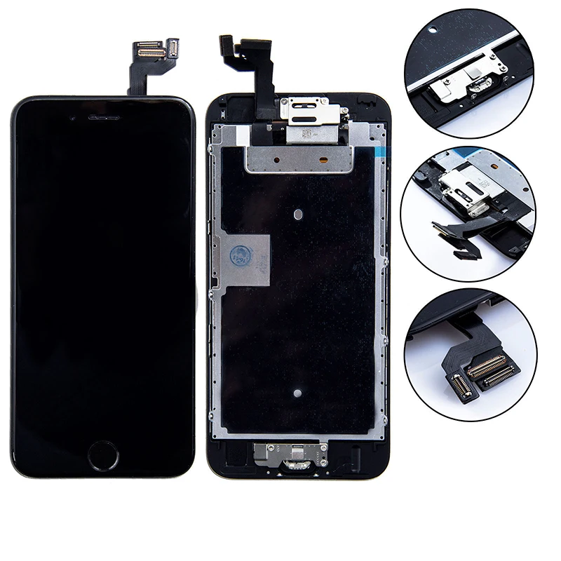 AAA полный комплект 4 7 &quotЖК-дисплей для iPhone 6 S широкоформатный lcd-экран сенсорный