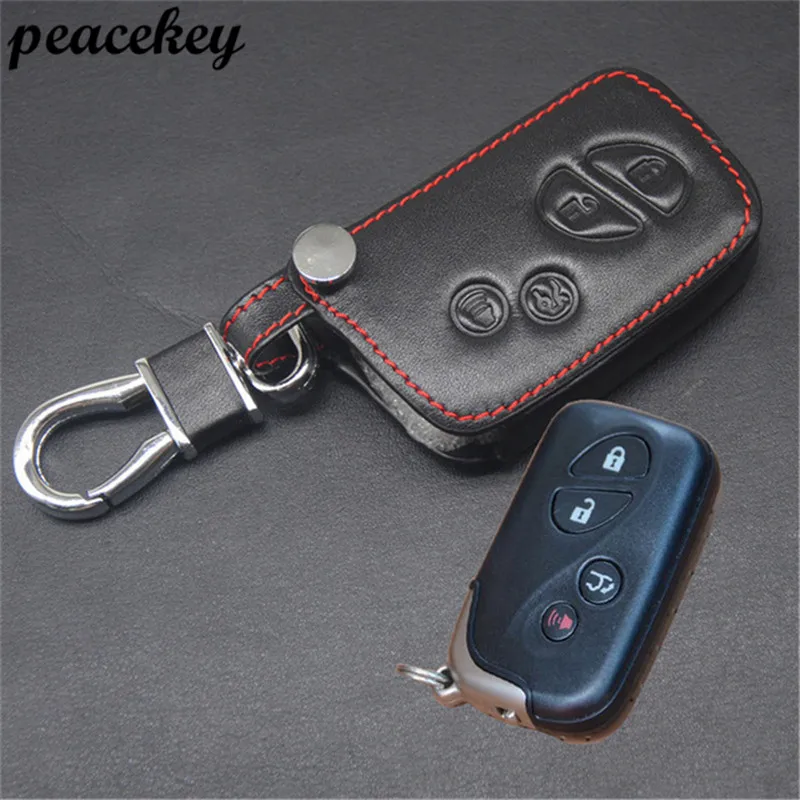 Чехол для ключей Peacekey из натуральной кожи с дистанционным управлением чехол Lexus