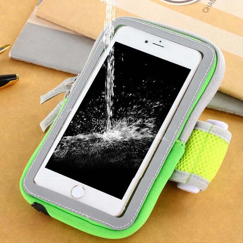 Universal Sport Running Riding Case For Cell Phone Holder Zipper Bag 8cm-15cm case | Мобильные телефоны и аксессуары