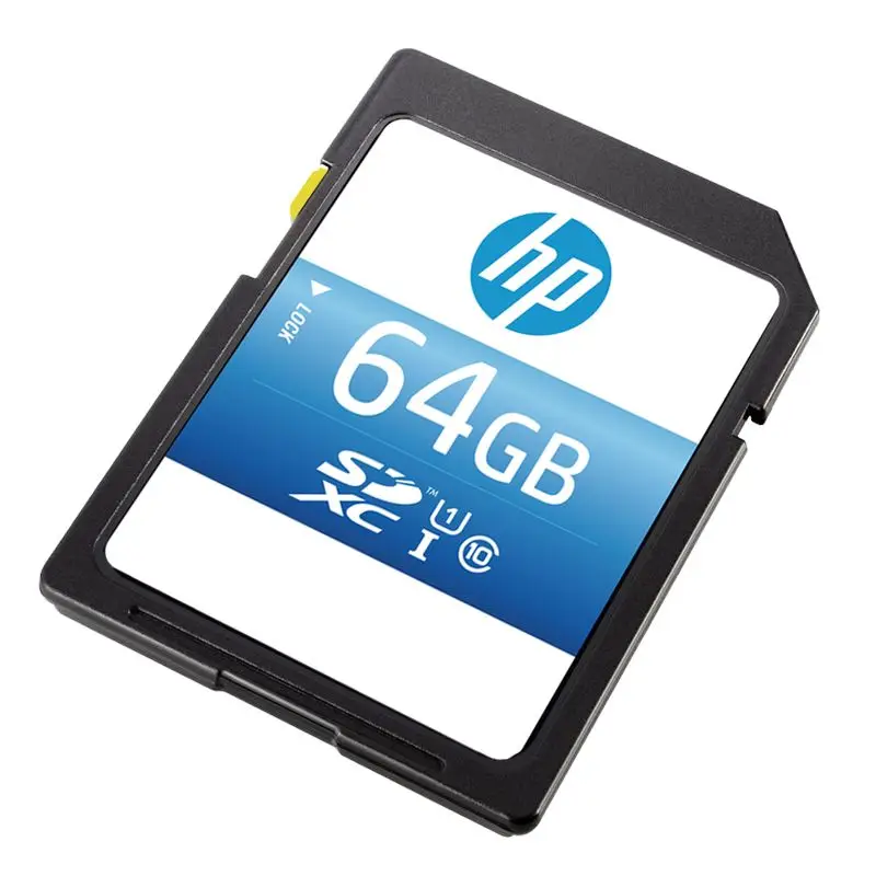Hp SD карта, 16 ГБ, 32 ГБ, 64 ГБ, 128 Гб Карта памяти SDHC/SDXC UHS-I U1 90 МБ/с. Kaart cartesd sd-карта 32 GB 4 K HD Камера карты