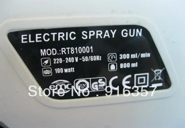 Электрический пистолет распылитель для рисования 800 мл|spray gun|spray gun electricelectric spray |
