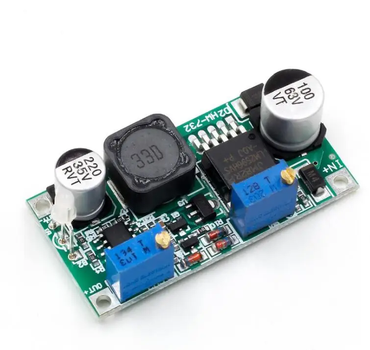 Новый Регулируемый Модуль питания LM2596HV DC-DC Step Down CC-CV 1 25-30V 15W Connector - купить по