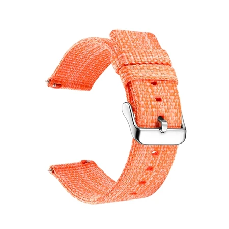 Type 3 hot orange Спортивный нейлоновый ремешок YUEDAER для Xiaomi Amazfit Bip Correa, аксессуары для умных часов, браслет 20 мм, ремешки для Amazfit Bip Band - Цвет: Type 3 hot orange