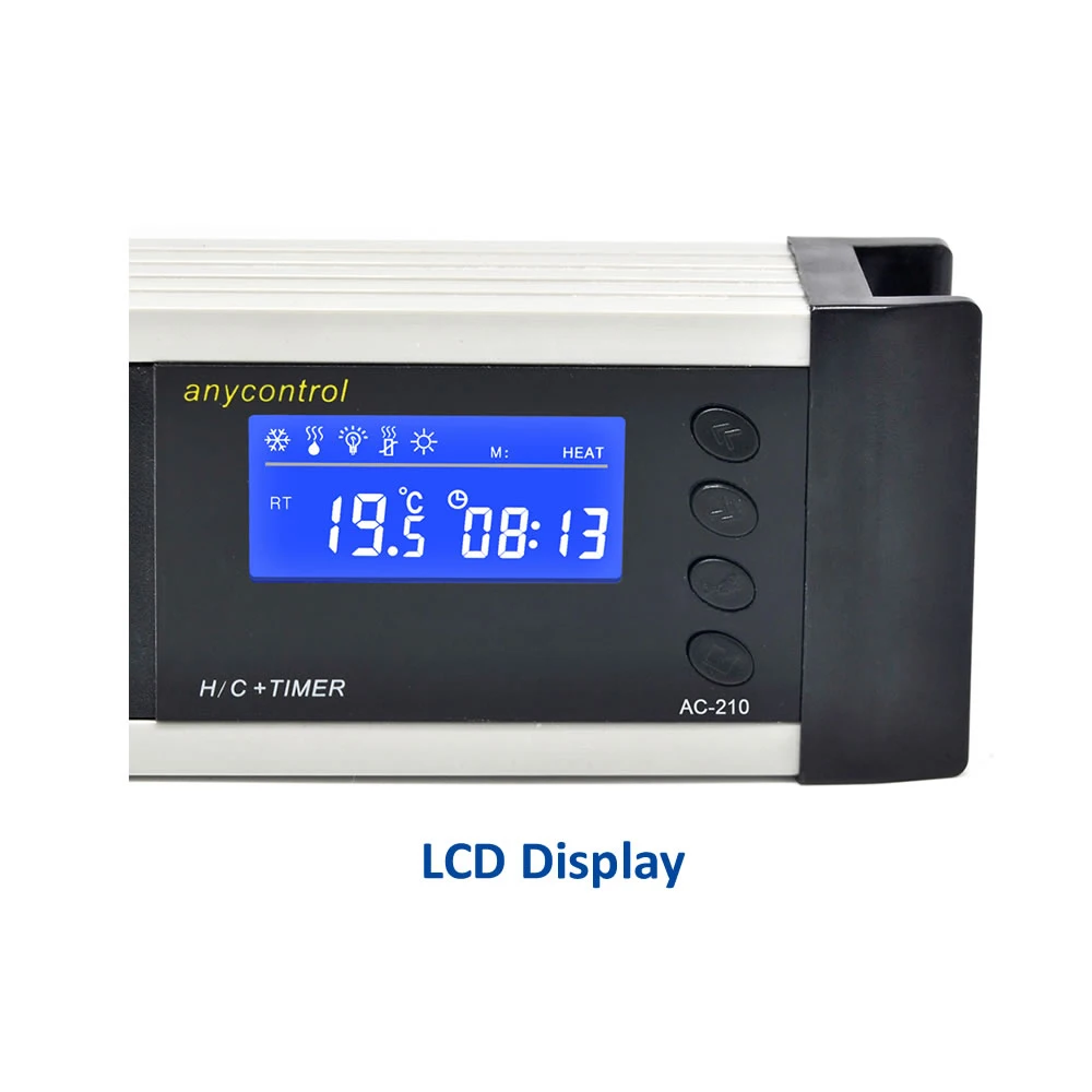 Регулятор температуры термостат для аквариума с водонепроницаемым датчиком|reptile